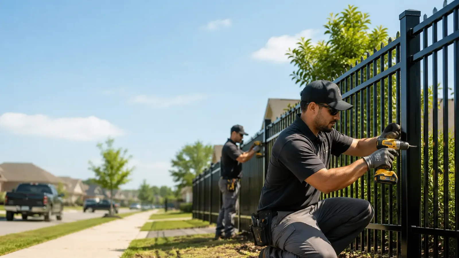 Metal Fence Installation in Wharton, OH